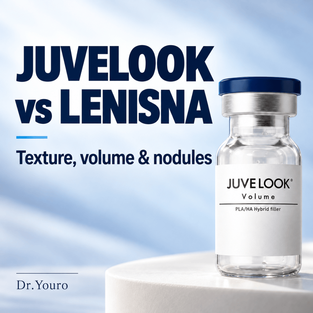 Juvelook vs Lenisna in Korea, texture, volume and nodules explained by Dr.Youro